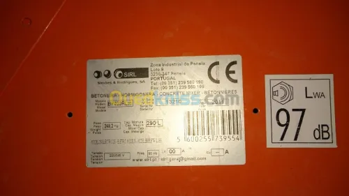 Bétonnière Pro tractable BP400RLat