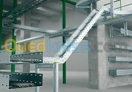 chemin de cables avec toute accessoire