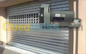 Rideaux metalliques electriques
