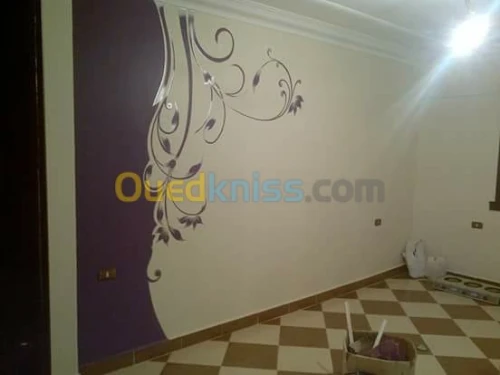 أعمال صبغ.  وديكور  