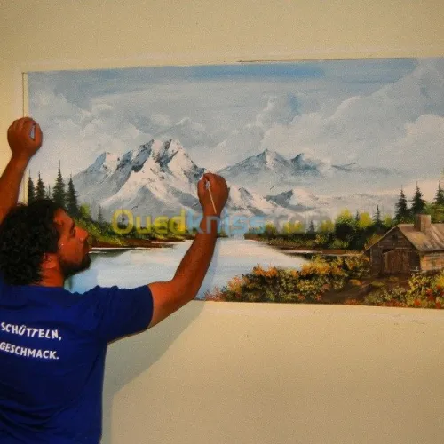 أعمال صبغ.  وديكور  