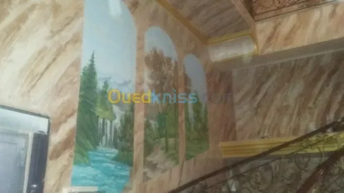 أعمال صبغ.  وديكور  