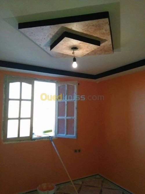 صباغة المنازل جميع انواع الديكورات .  