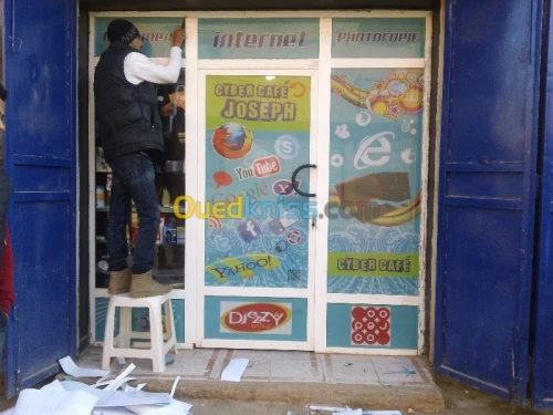 Publicité (alluco bonde habillage vitr