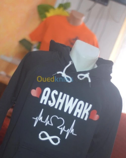 Sweatshirt & Tshirt personnalisé