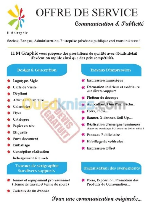 Publicite et communication 