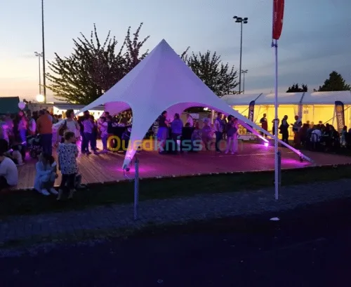 location chapiteaux Tente Stretch