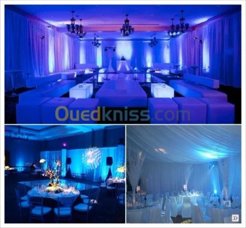  VOILAGE  salle chapiteau