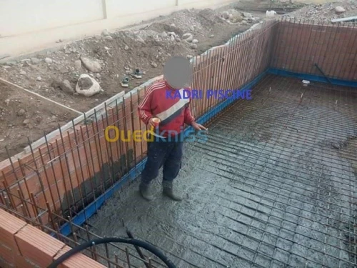 Travaux et construction piscine et équipements 