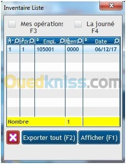 IMMOBILISATIONS ET INVENTAIRE MOBILE