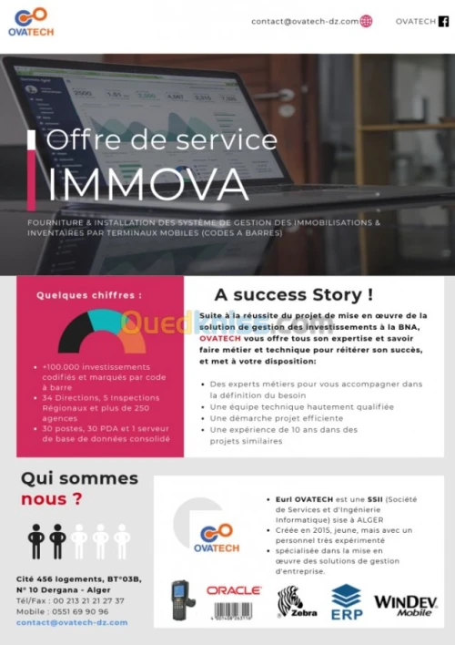 IMMOBILISATIONS ET INVENTAIRE MOBILE