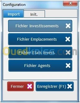 IMMOBILISATIONS ET INVENTAIRE MOBILE