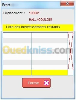 IMMOBILISATIONS ET INVENTAIRE MOBILE