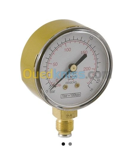 Manometre à oxygene