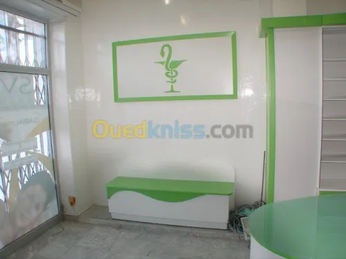 Agencement pharmacie Algérie