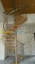 rampe d'escalier inox 