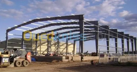 FOURNITURE POSE CHARPENTE METALLIQUE