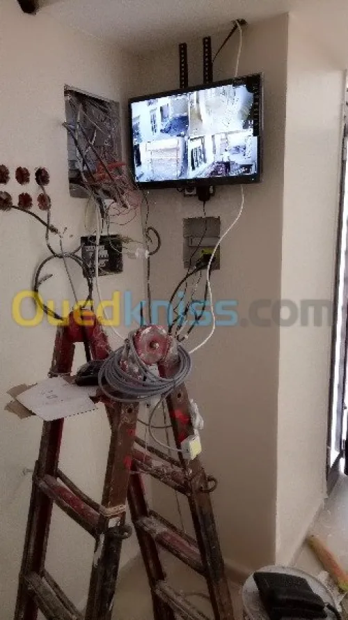 Installation système de sécurité 