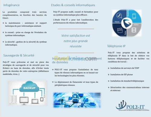 installation des réseaux 