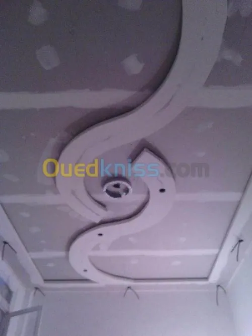 Placo platre B13 PVC