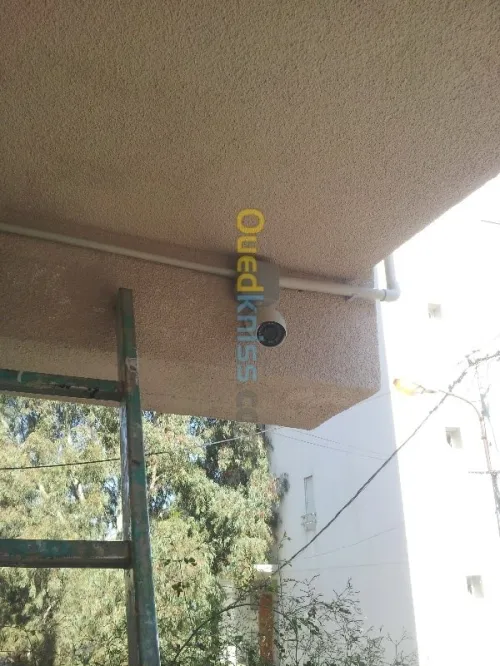 installation de camira de surveillance