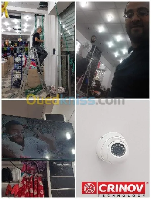 Installation Caméra de surveillance 