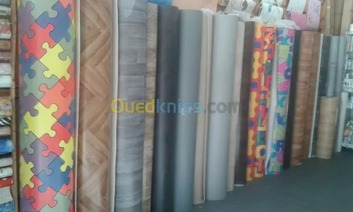 Gerflex. Papier peint moquette. Gazon 