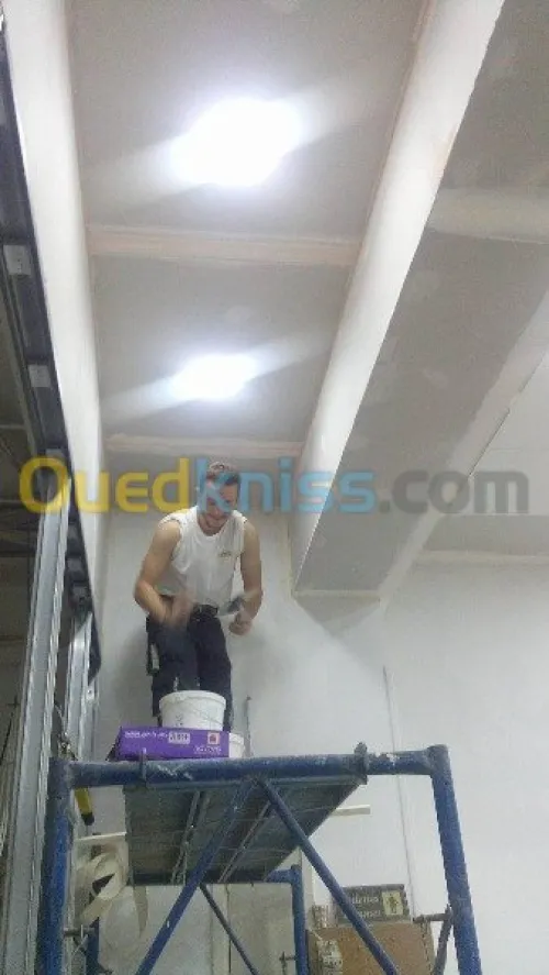 travaux de placo platre 