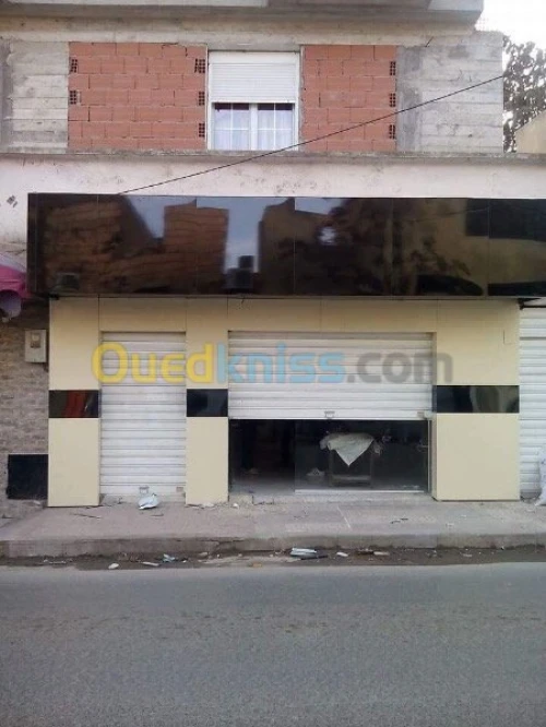Habillage des façades en allucobande