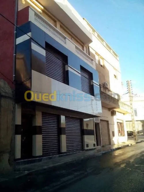 Habillage des façades en allucobande