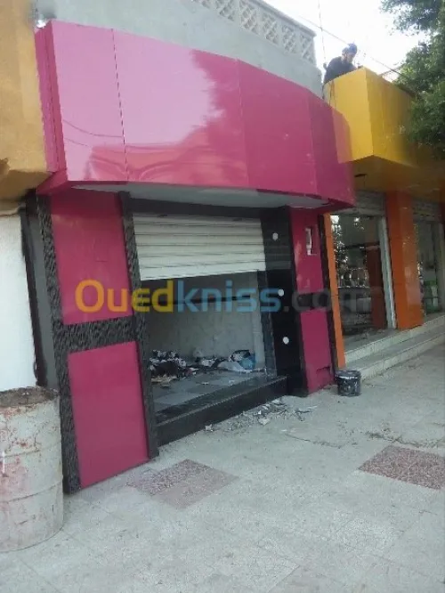 Habillage des façades en allucobande