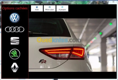  Activation des Option Caché 