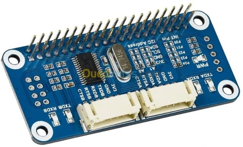 Carte extension I2C SC16IS752 Raspberr arduino