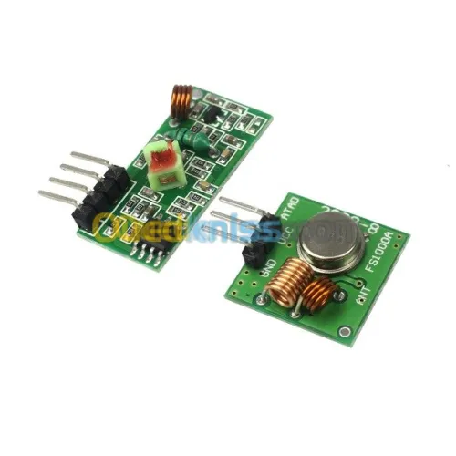 ÉMETTEUR ET RÉCEPTEUR 433MH arduino