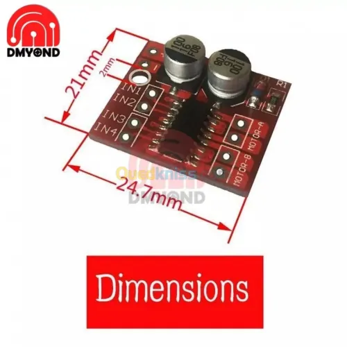 driver moteur  L298N / Mini-L298N arduino