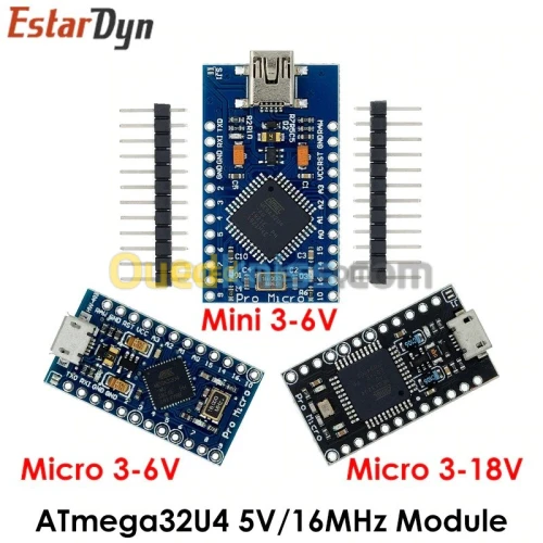ARDUINO PRO MICRO ATMEGA32U4-AU