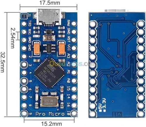 ARDUINO PRO MICRO ATMEGA32U4-AU