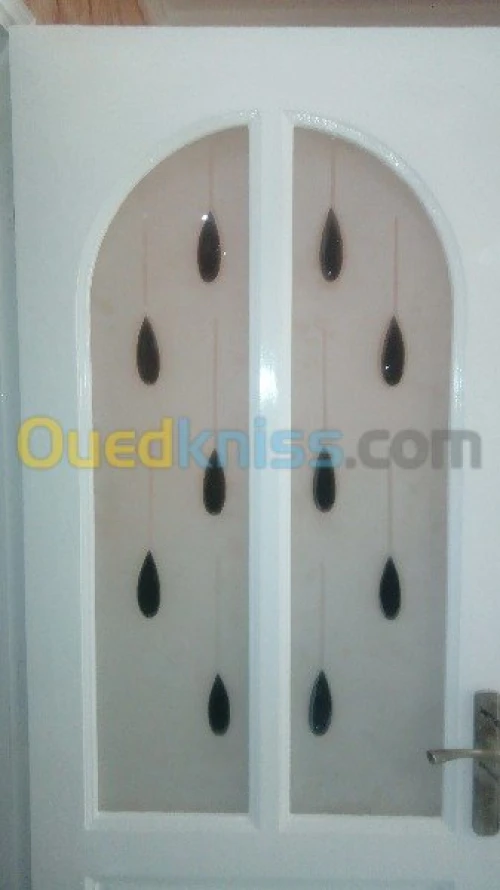 Décoration sur verre. Verre biseauté