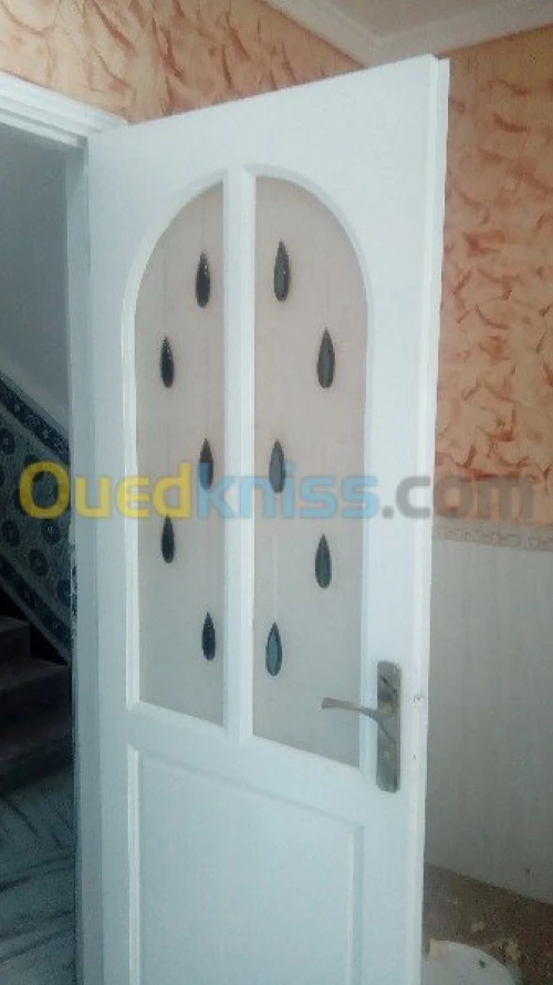 Décoration sur verre. Verre biseauté