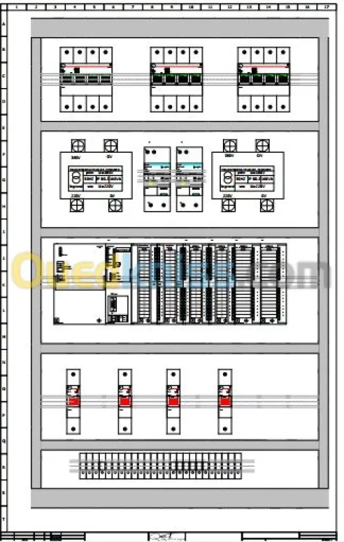 Réalisation des armoires électrique
