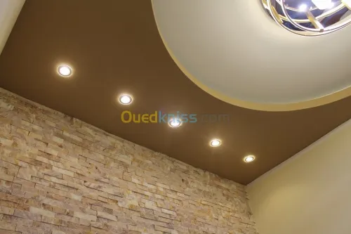 Placo simple et decoration 