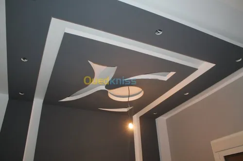 Placo simple et decoration 