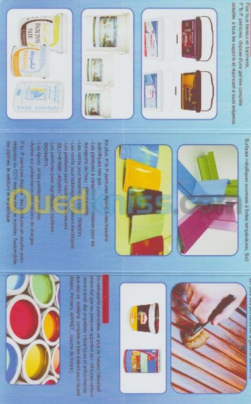 Vente peintures de décoration ENAP