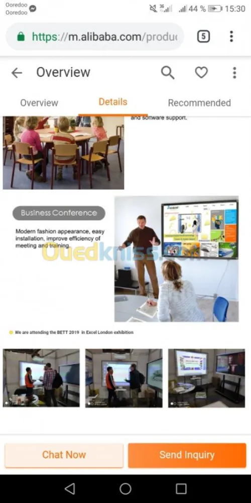 Tableau interactif et écran interactif 