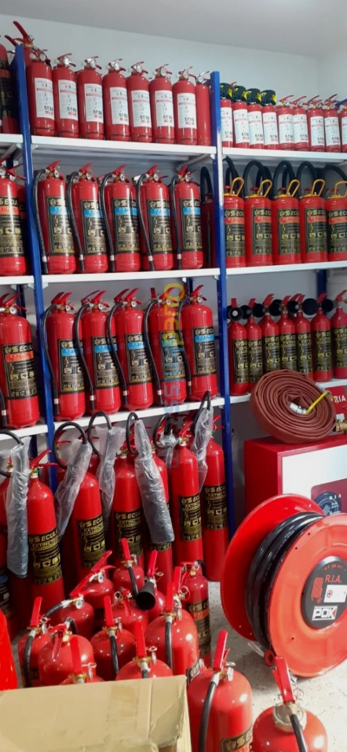 Extincteur et protection anti incendie