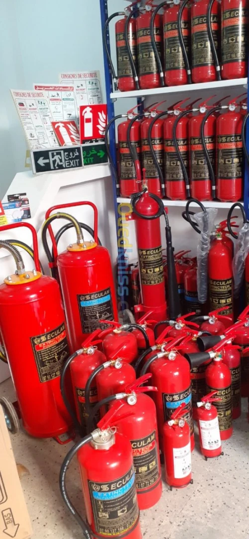 Extincteur et protection anti incendie