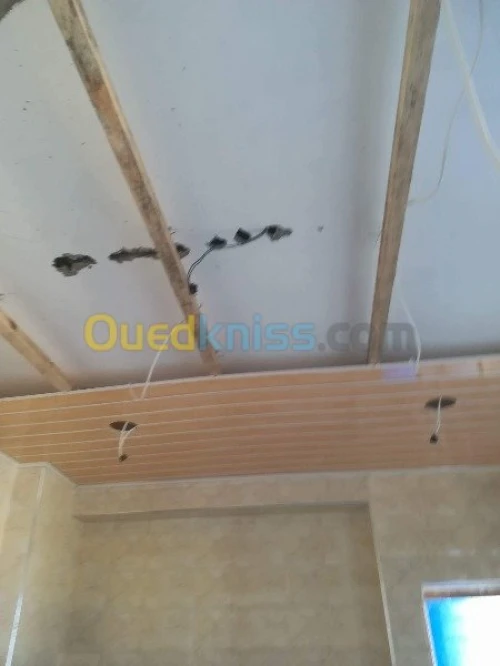 Faux plafonds en pvc