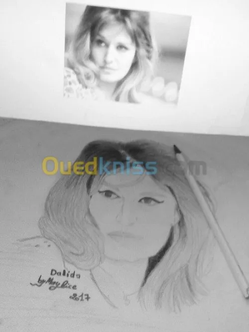 Dessinatrice de portraits