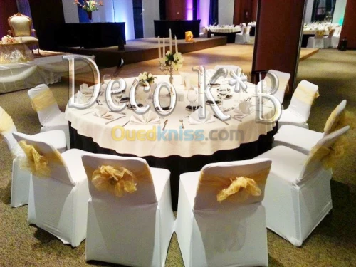  Décoration des salle organisatrice