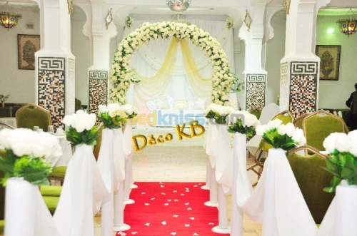  Décoration des salle organisatrice